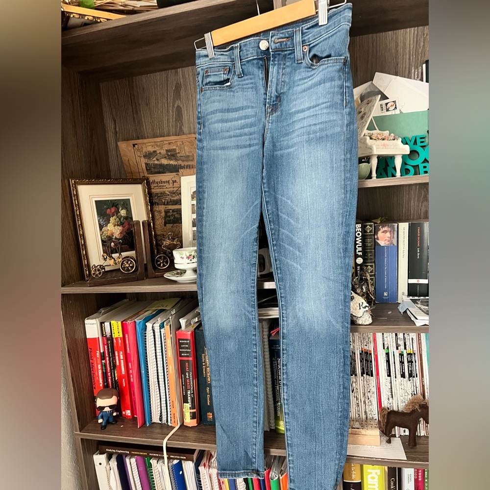 J. Crew High Rise Skinny jeans, 26